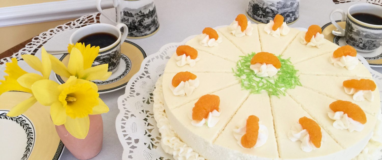 German Cheesecake Recipe-Kaesesahnetorte
