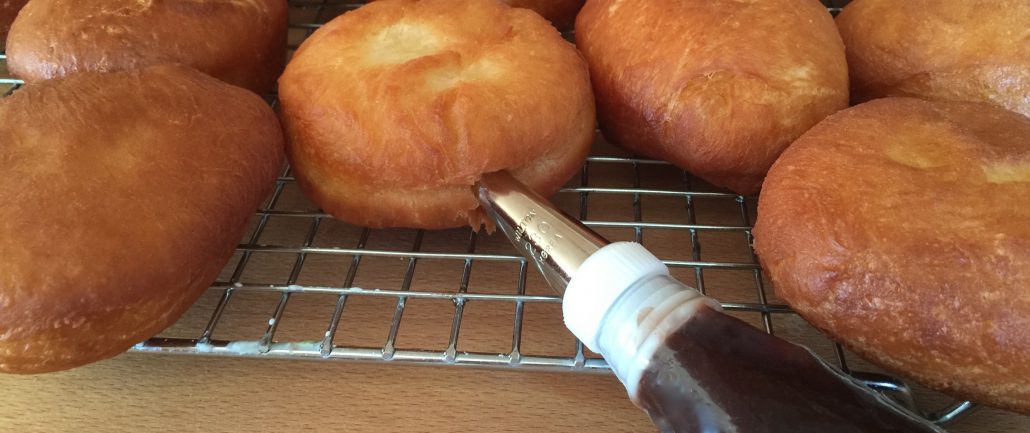 Filling German Doughnuts