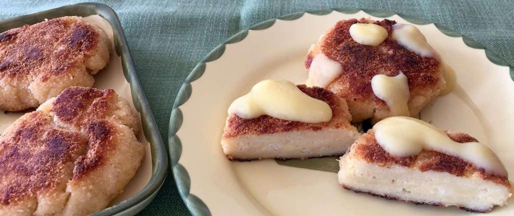 Bread Patties with Zabaglione