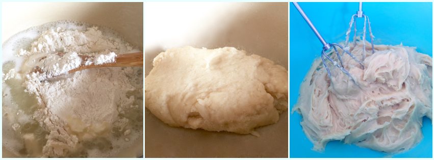 Choux pastry classic German cream puffs recipe