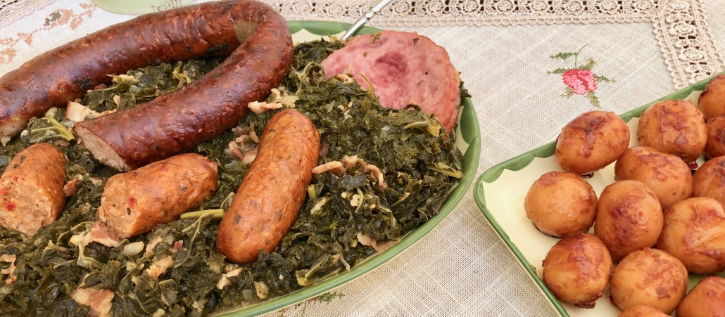 German Style Kale Recipe -Grünkohl mit Pinkel