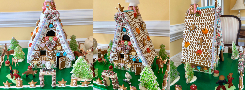 Traditional German Gingerbread House