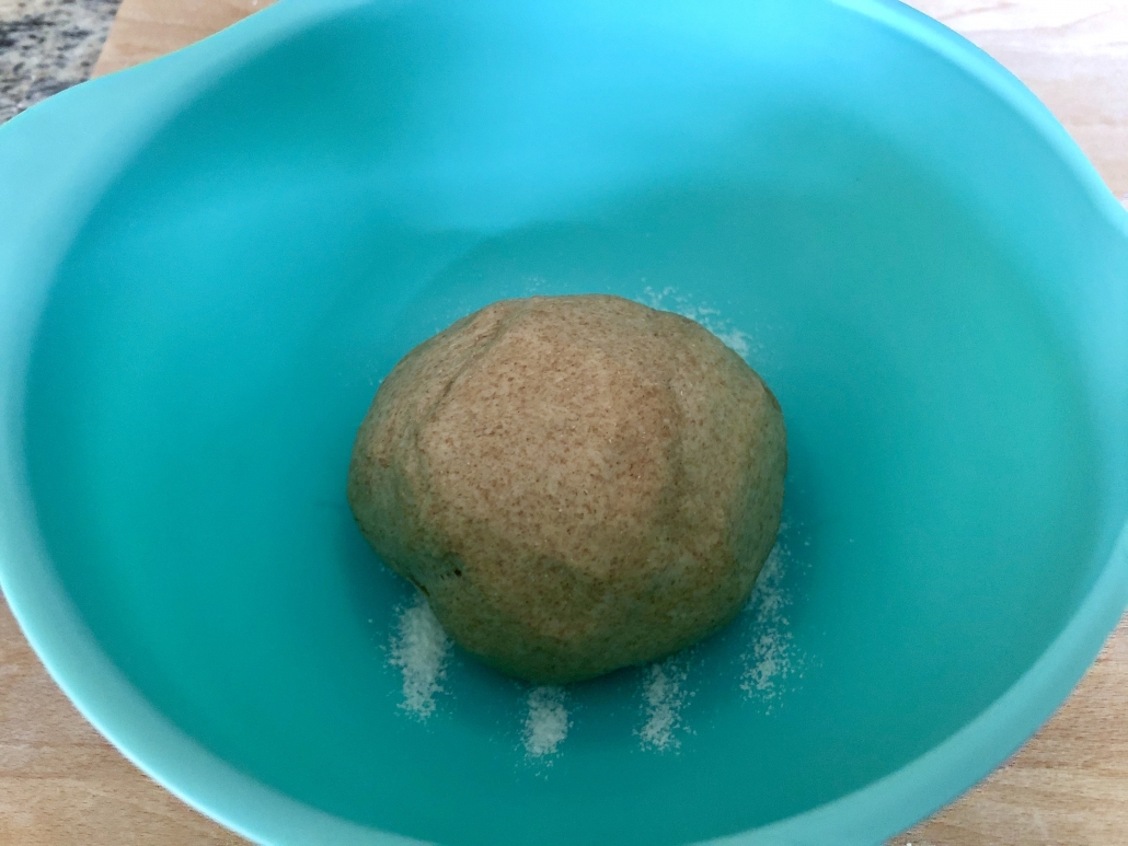 finishing the dough