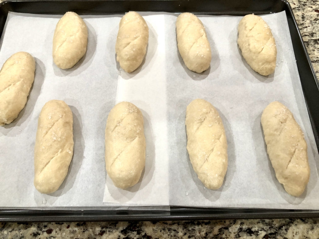 Baking of the buns