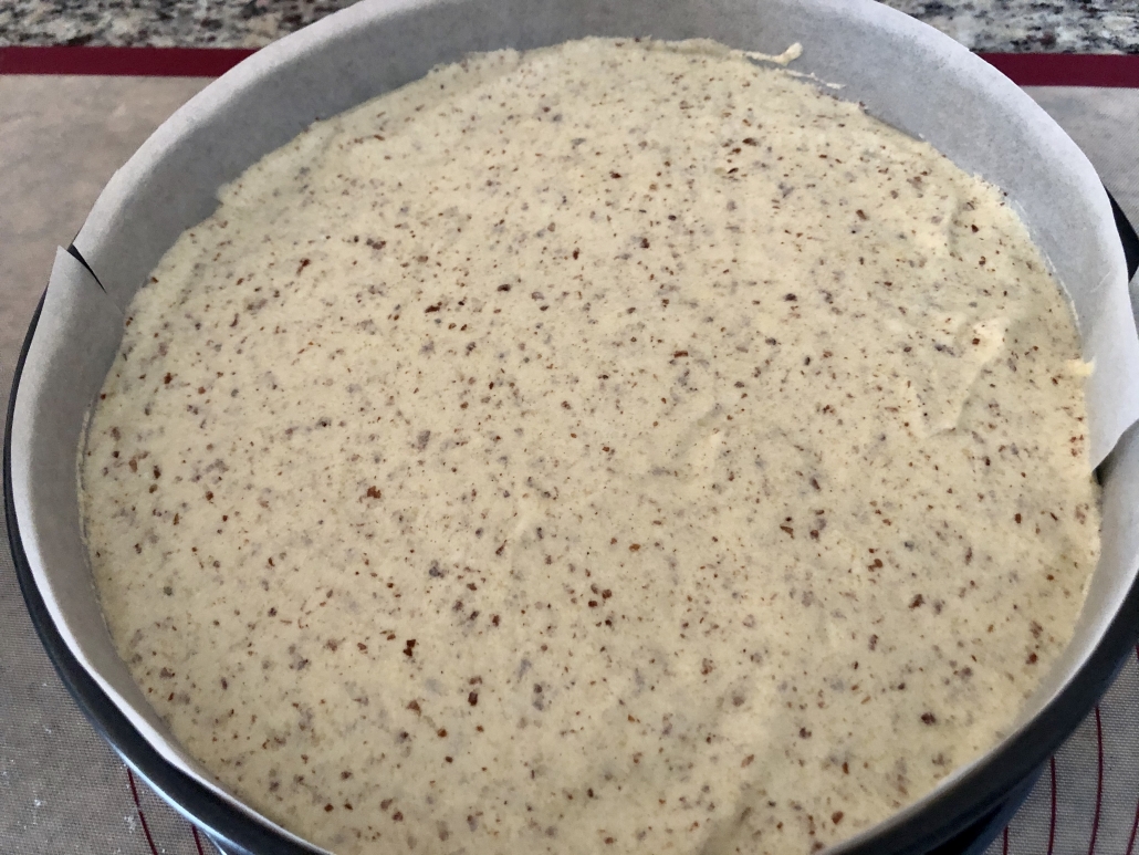 Baking of the Hazelnut Cream Cake